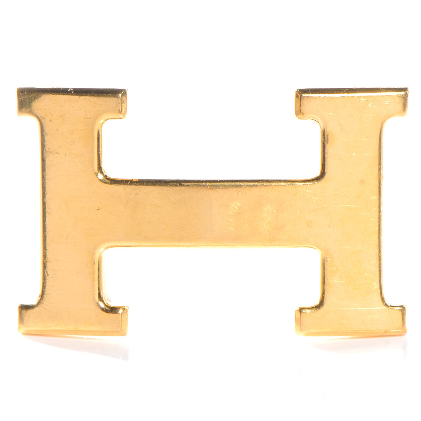 H Belt Buckle Gold