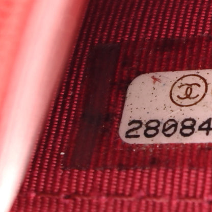 Chanel Aged Calfskin Quilted Reissue Wallet On Chain WOC Red 8 of 12