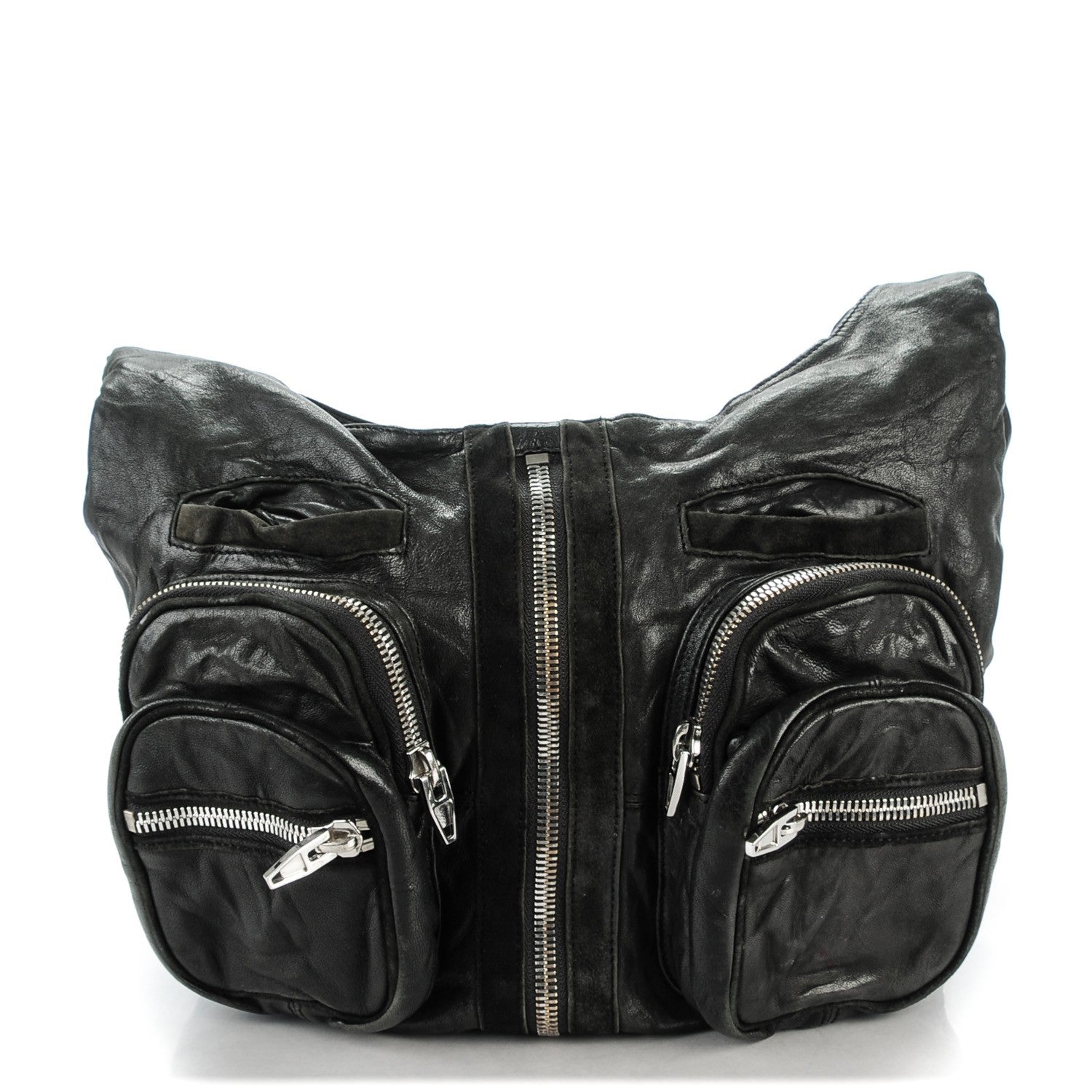 Alexander Wang Lambskin Donna Hobo Black 1 of 6
