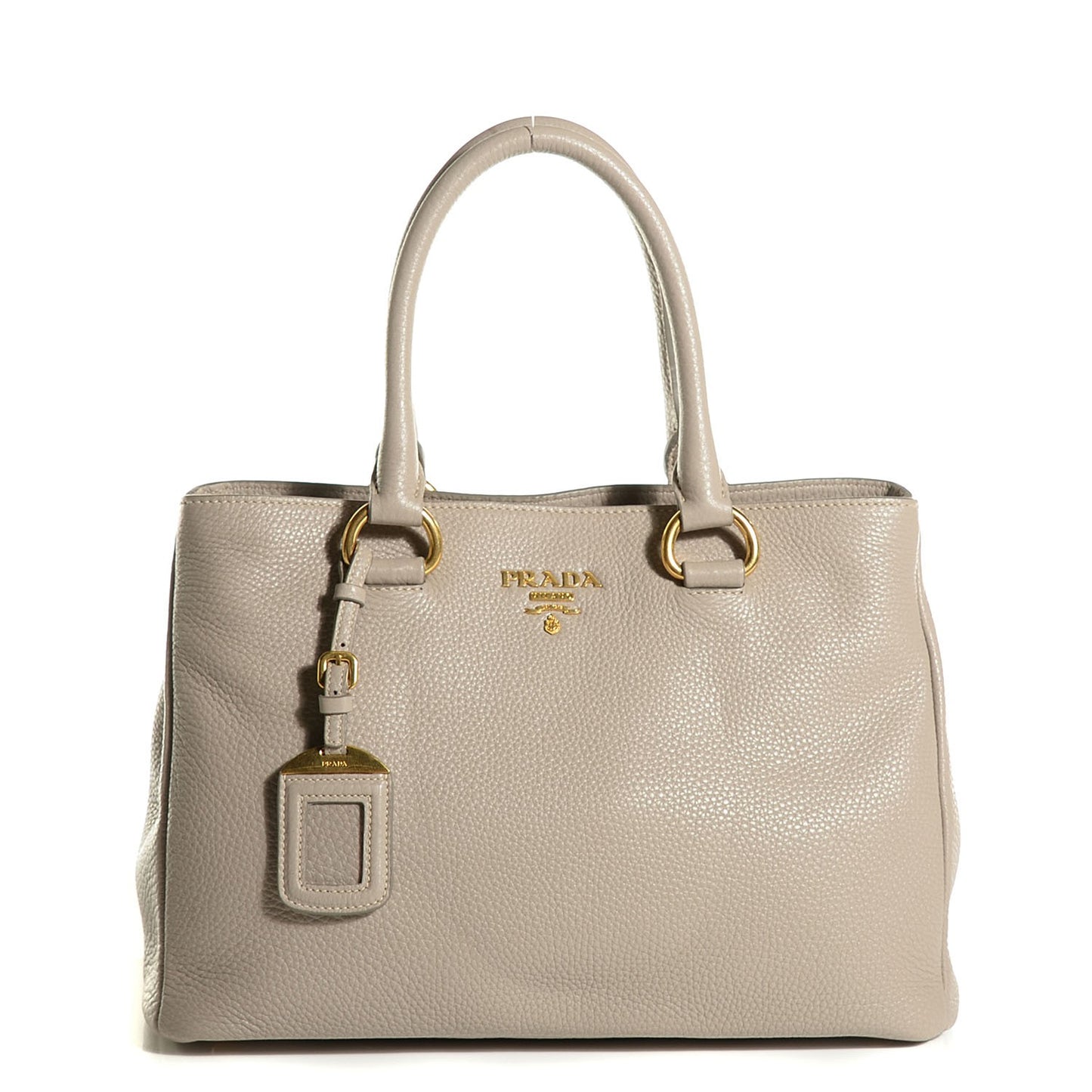 Vitello Daino Shopping Tote Pomice