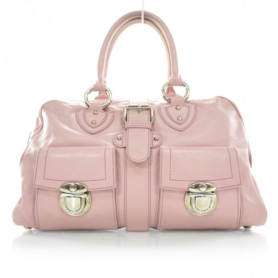 Marc Jacobs Leather Venetia Pink 1 of 9