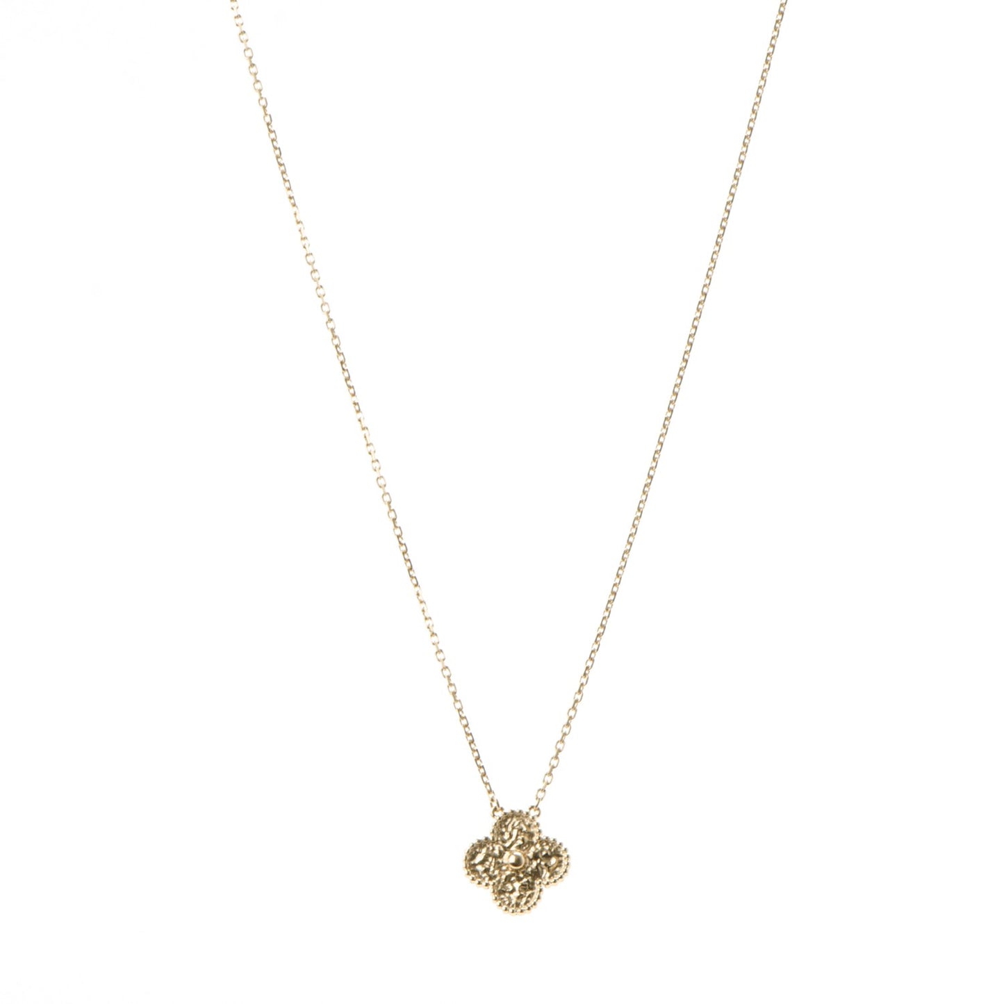 18K Yellow Gold Vintage Alhambra Necklace