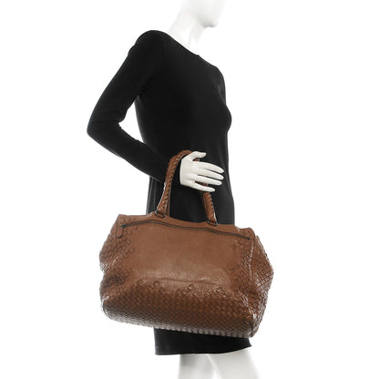 Bottega Veneta Lambskin Intrecciato Brera Cigar 2 of 7