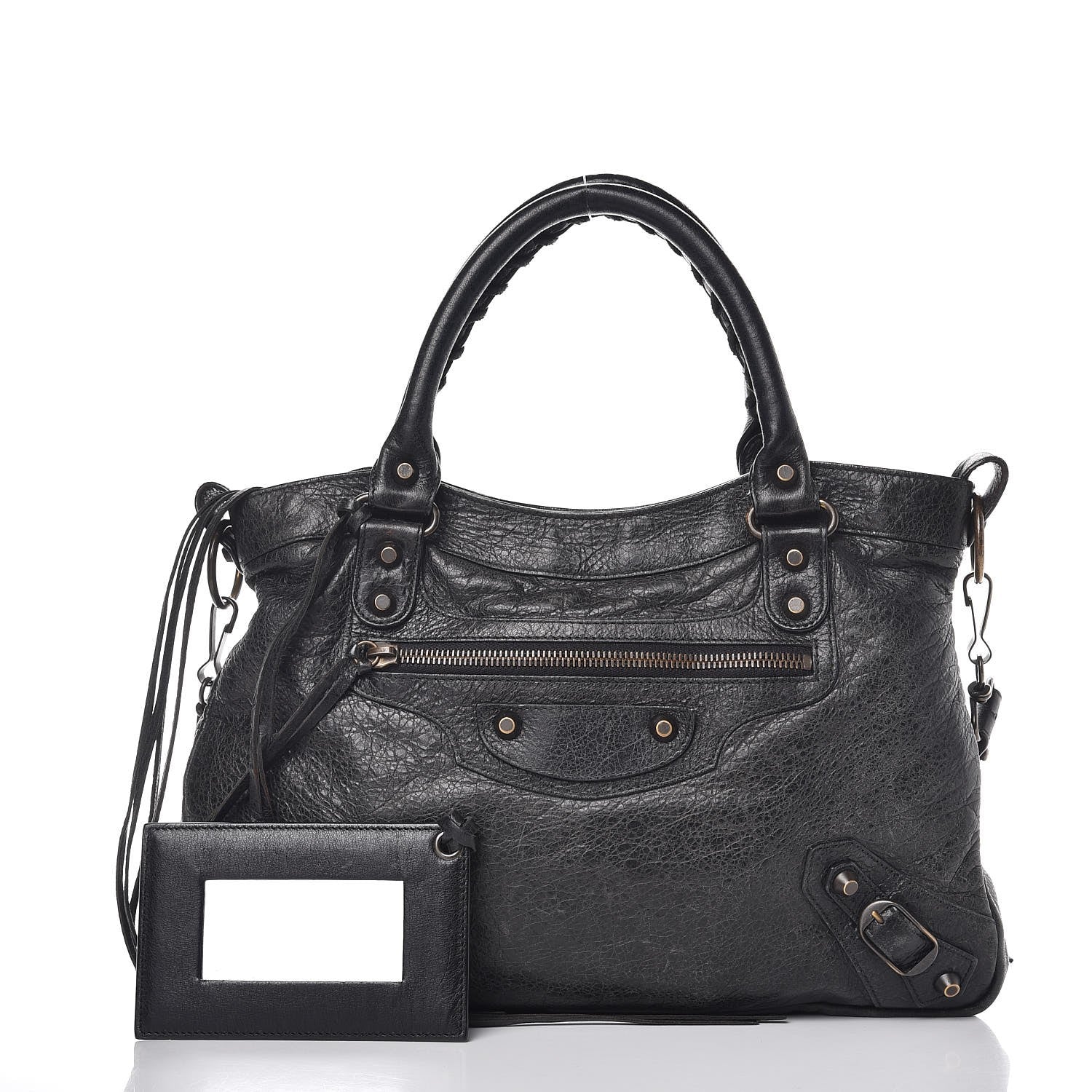 Balenciaga Agneau Classic Hardware Town Black 1 of 13