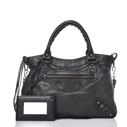 Balenciaga Agneau Classic Hardware Town Black 1 of 13