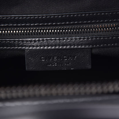 Givenchy Lambskin Logo Embossed Small Studded Antigona Black 9 of 10