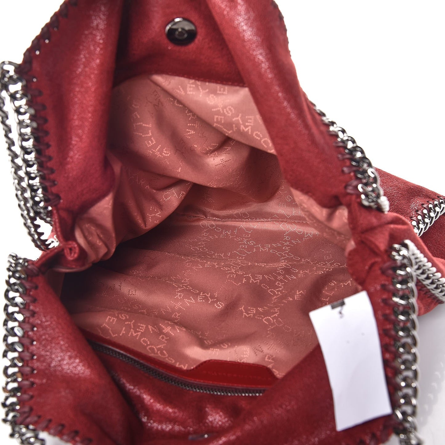 Shaggy Deer Small Falabella Tote Ruby