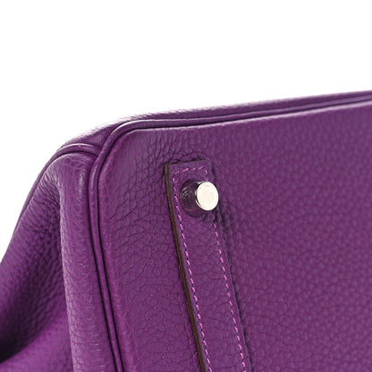 Hermes Togo Birkin 30 Anemone 7 of 35