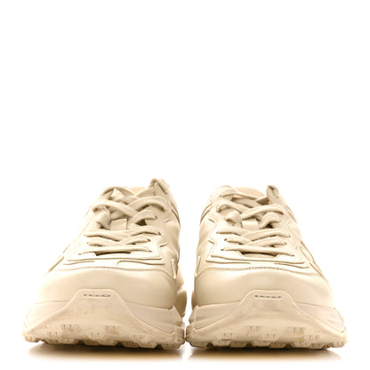 Gucci Calfskin Logo Womens Rhyton Sneakers 39 Ivory 3 of 14