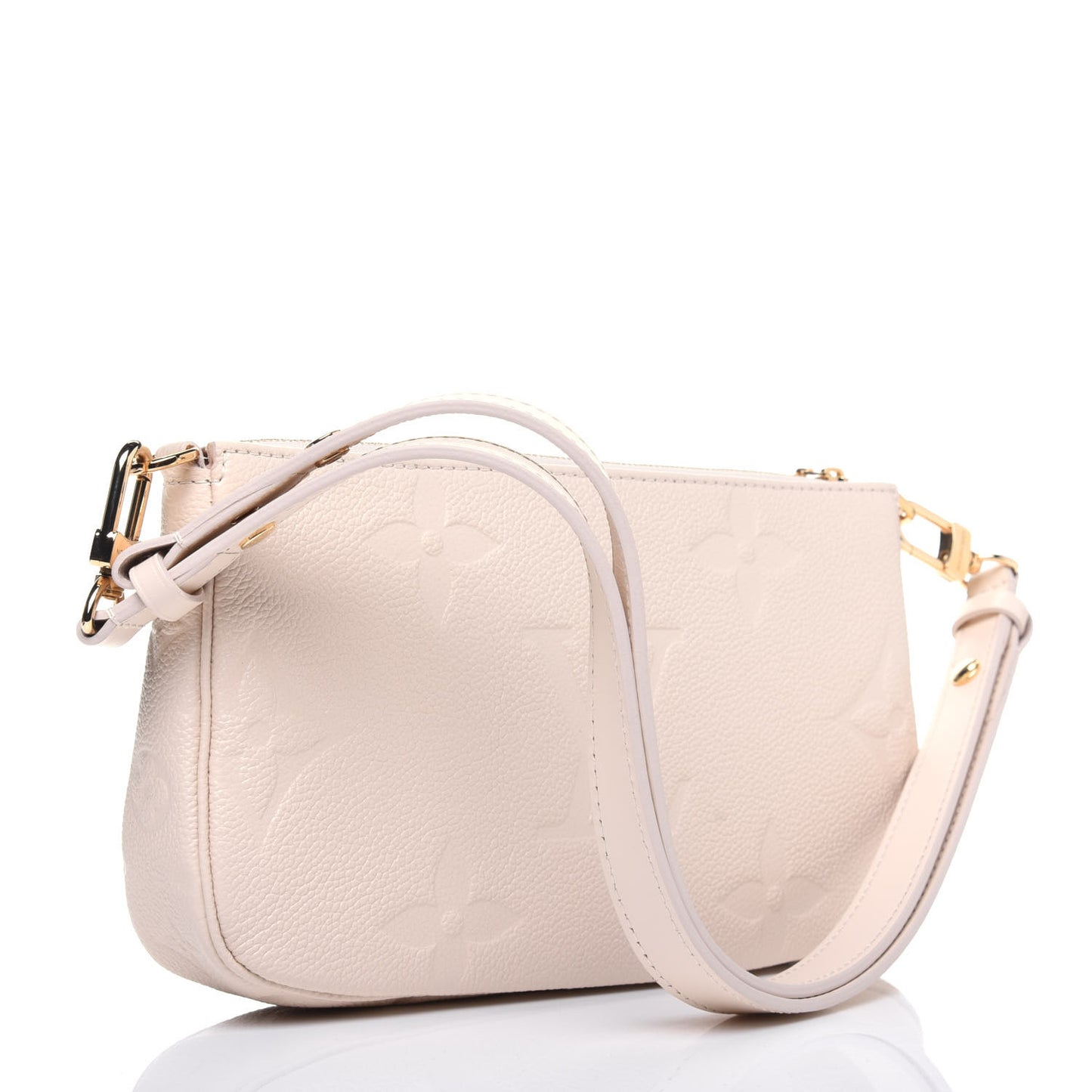 Empreinte Monogram Giant Multi Pochette Accessories Large Pochette Cream