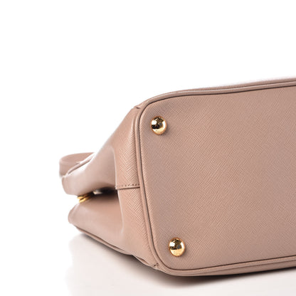 Prada Saffiano Small Galleria Double Zip Tote Cammeo 13 of 14