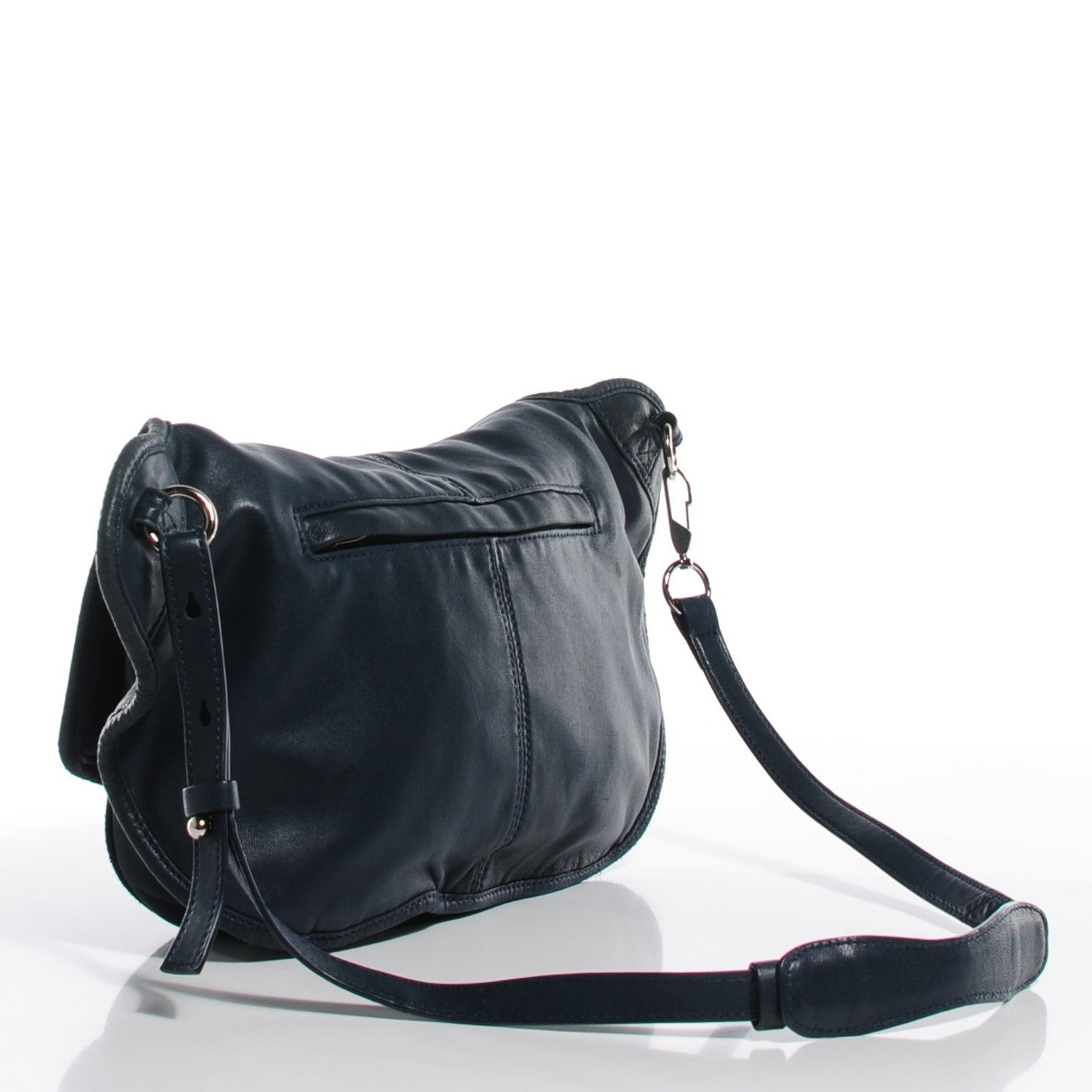 Alexander Wang Washed Lambskin Iris Messenger Bag Ink 5 of 18