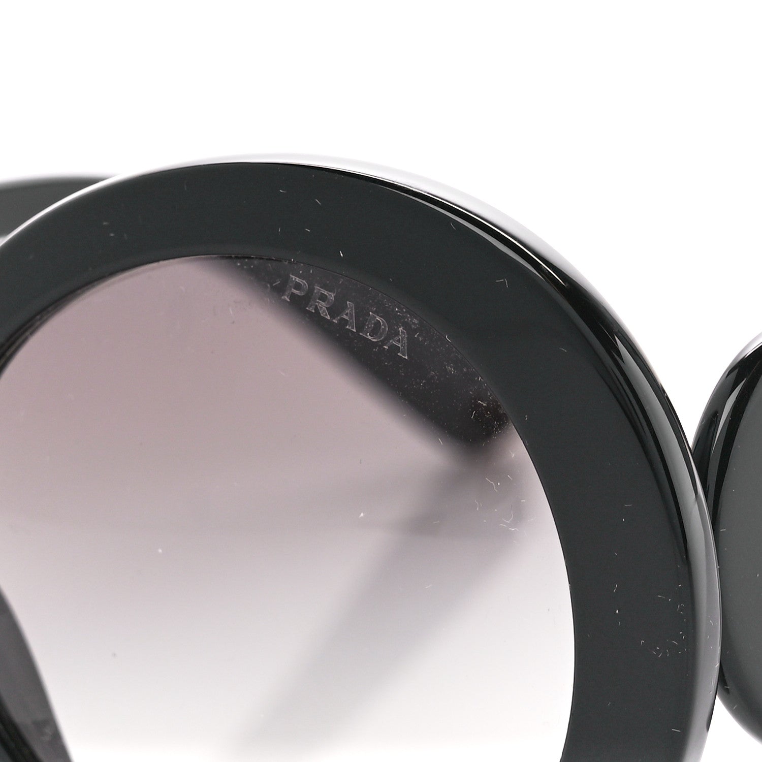 Prada Baroque Sunglasses SPR 27N Black 8 of 9