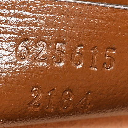Gucci GG Supreme Monogram Mini Horsebit 1955 Crossbody Bag Beige Brown Sugar 7 of 9