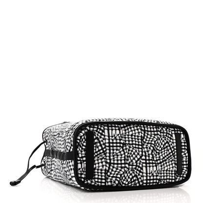 MCM Visetos Medium Liz Reversible Shopper Tote Black 7 of 15