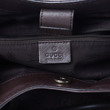 Gucci Guccissima Medium Sukey Tote Chocolate 5 of 12
