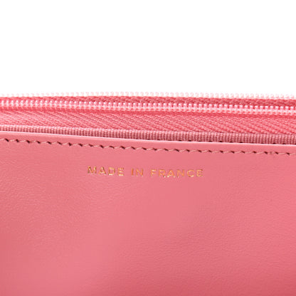 Chanel Caviar Quilted Wallet On Chain WOC Dark Pink 7 of 12