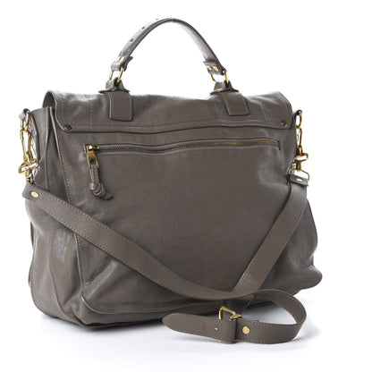 Proenza Schouler Lambskin Medium PS1 Satchel Smoke 3 of 12