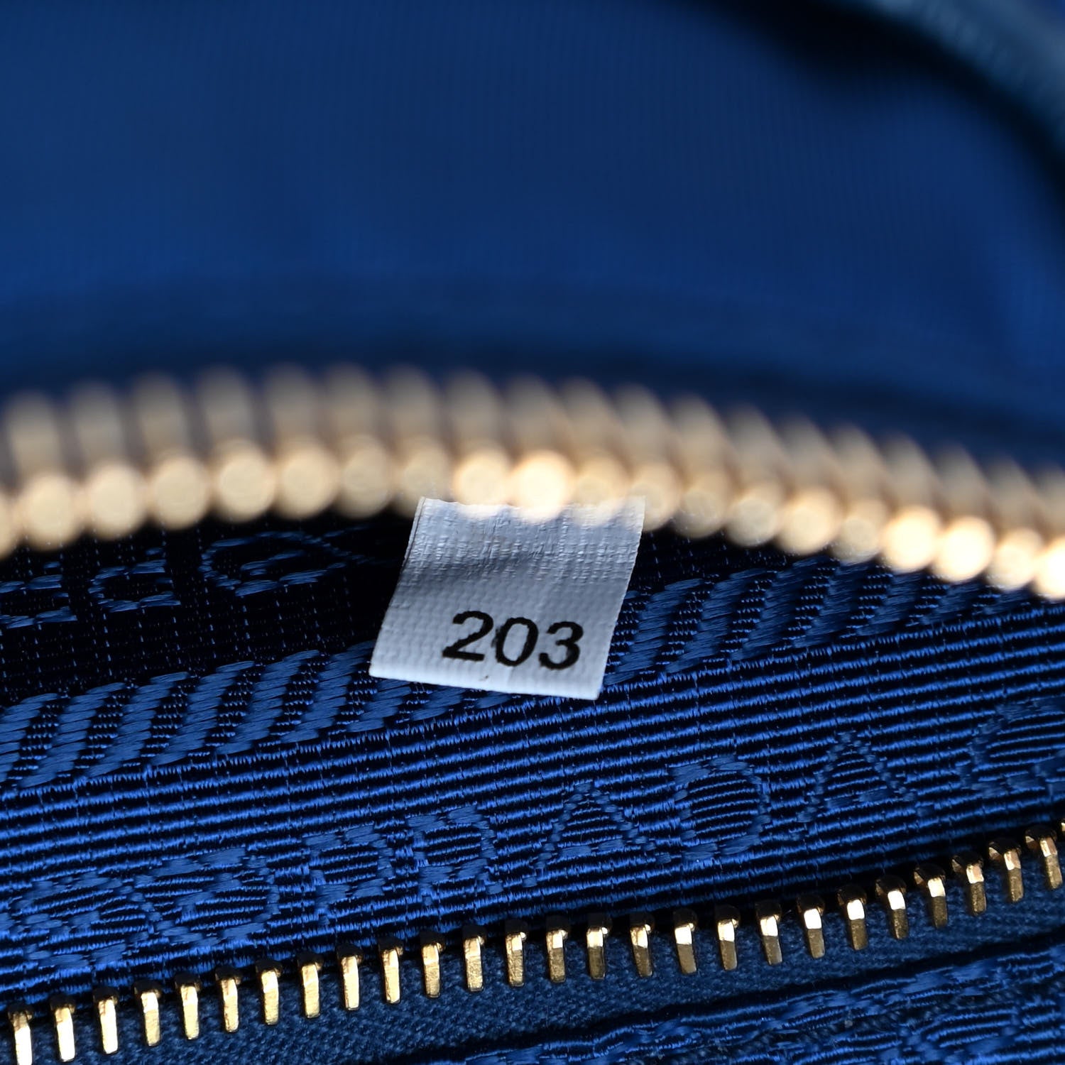 Prada Tessuto Nylon Saffiano Crossbody Bag Bleuette 7 of 9