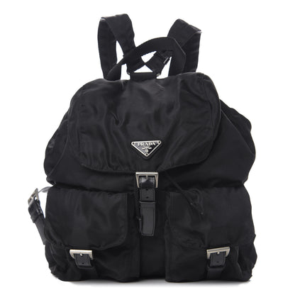 Prada Tessuto Nylon Vela Small Backpack Black 1 of 12