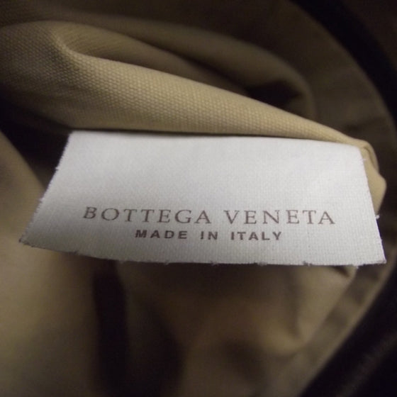 Cervo Intrecciato Shoulder Bag Ebano