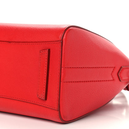 Givenchy Sugar Goatskin Mini Antigona Red 6 of 12