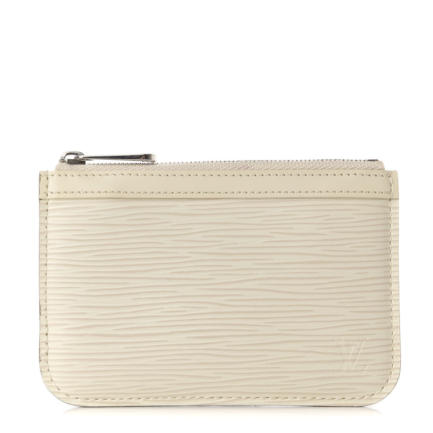 Louis Vuitton Epi Key Pouch Ivory 1 of 8
