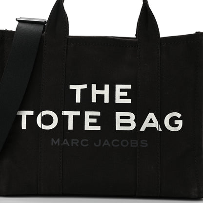 Marc Jacobs Canvas Small Summer Tote Bag Black 7 of 9