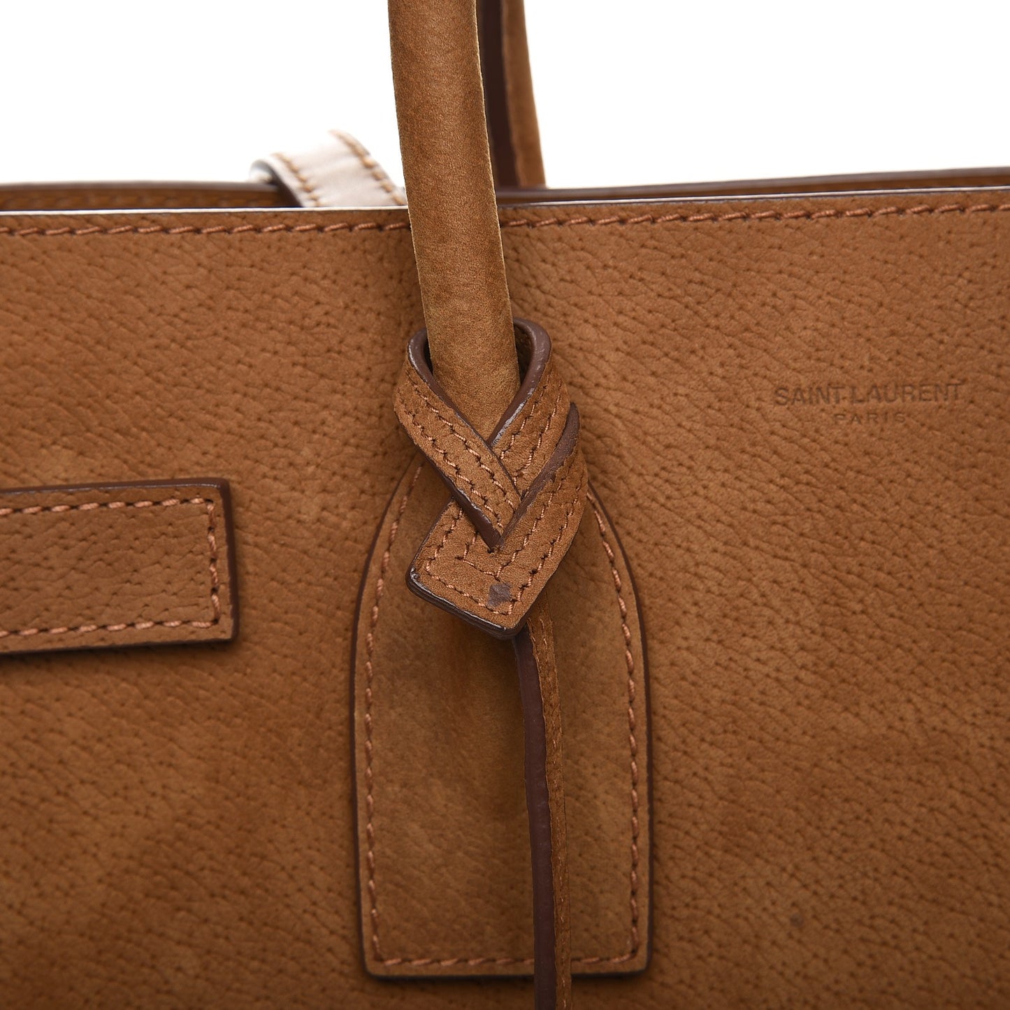 Nubuck Small Sac de Jour Tan