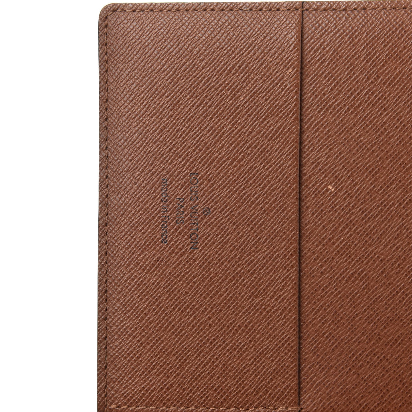 Monogram Large Ring Agenda Cover