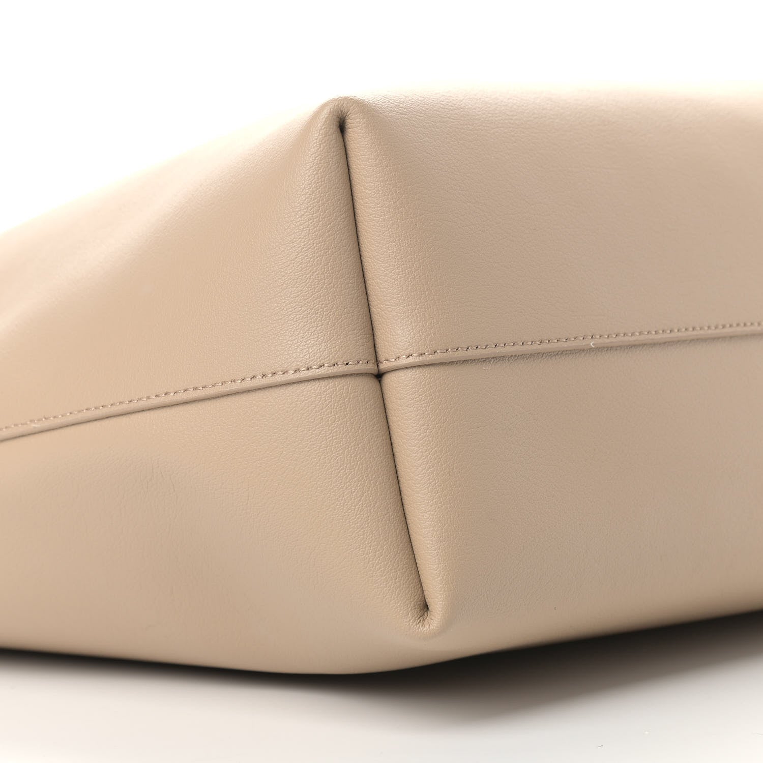 Saint Laurent Calfskin Large Shopping Tote Nude Powder 9 of 13