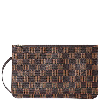 Louis Vuitton Damier Ebene Neverfull MM GM Pochette 1 of 9