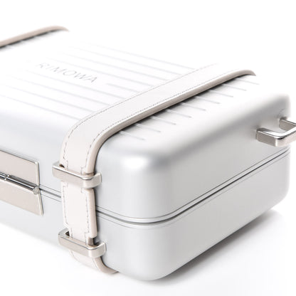Christian Dior X RIMOWA Aluminum Personal Clutch On Strap Silver 6 of 16
