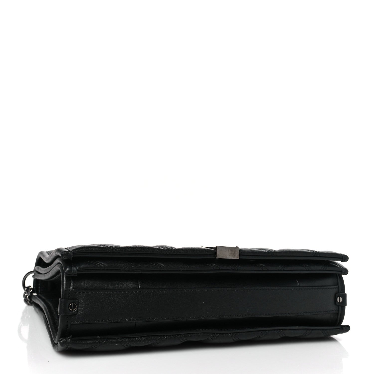 Saint Laurent Lambskin Quilted Small Becky Chain Bag Black 4 of 10