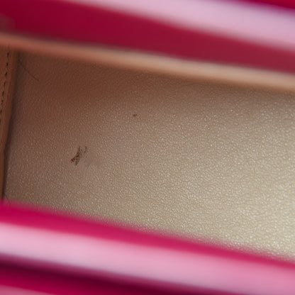 Givenchy Grained Calfskin Mini Horizon Satchel Fushia 19 of 22