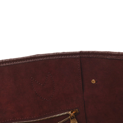 Louis Vuitton Empreinte Monogram Giant Neverfull MM Wine 10 of 10