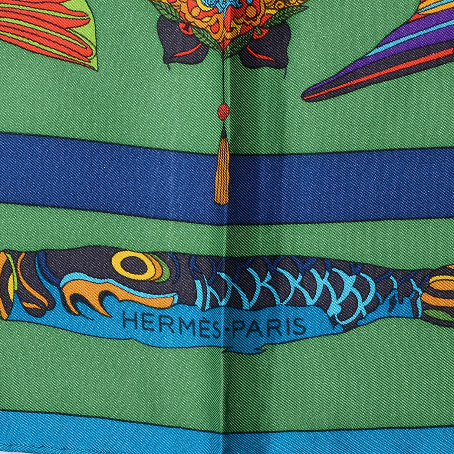 Hermes Silk Soies Volantes Scarf 90 4 of 6