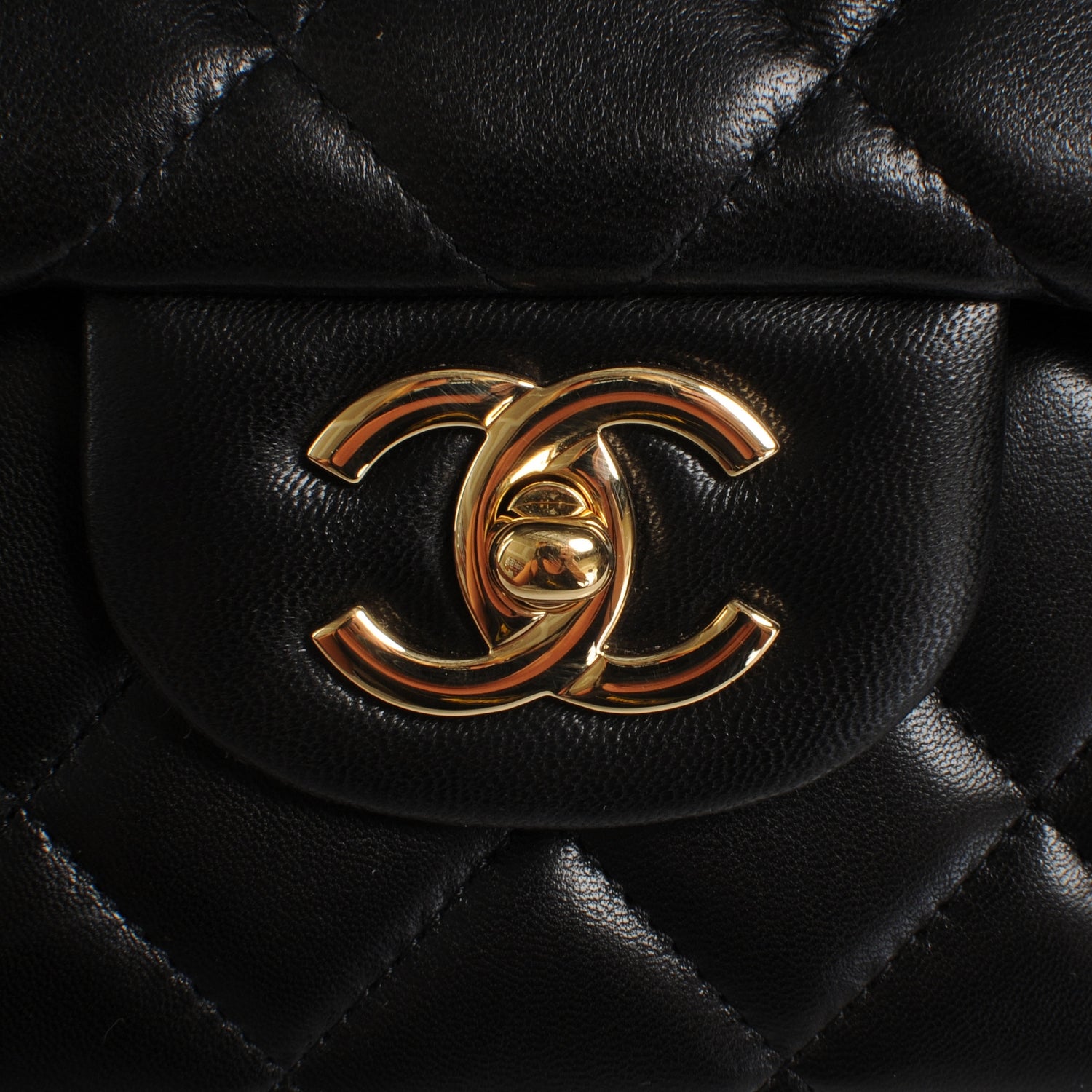 Chanel Lambskin Jumbo Single Flap Black 5 of 9