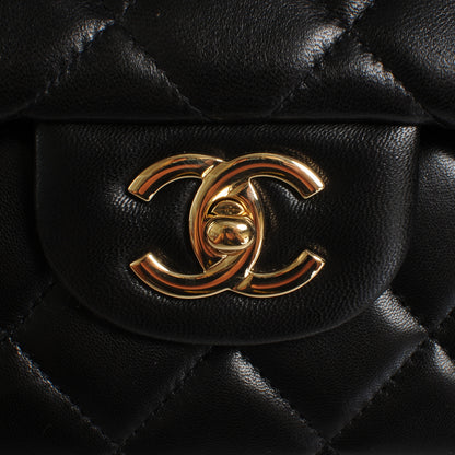 Chanel Lambskin Jumbo Single Flap Black 5 of 9