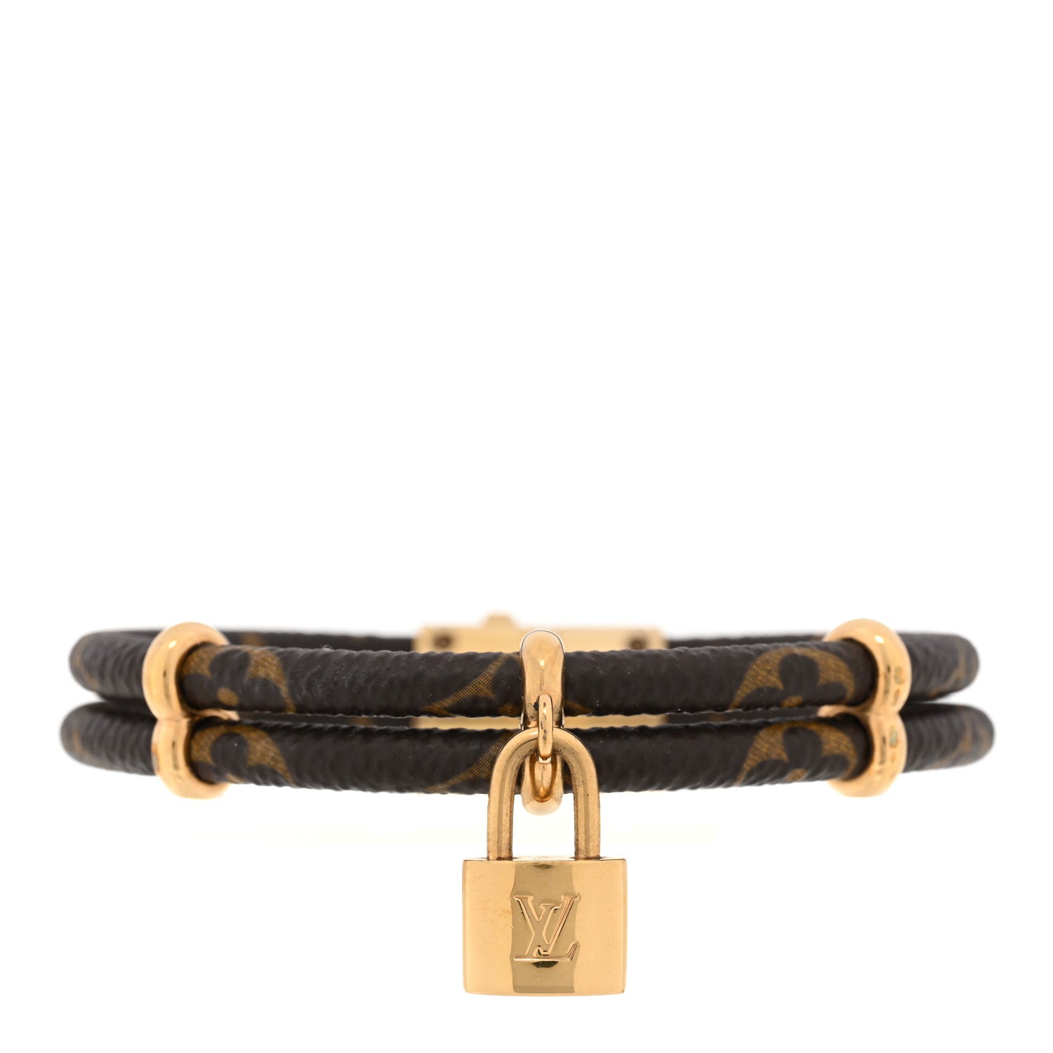 Louis Vuitton Monogram Keep it Twice Bracelet 1 of 4