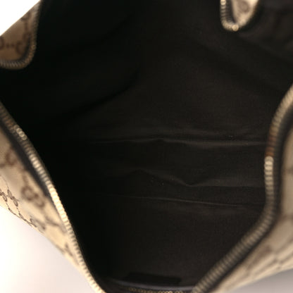 Gucci Monogram Medium Horsebit Chain Hobo Dark Brown 5 of 10