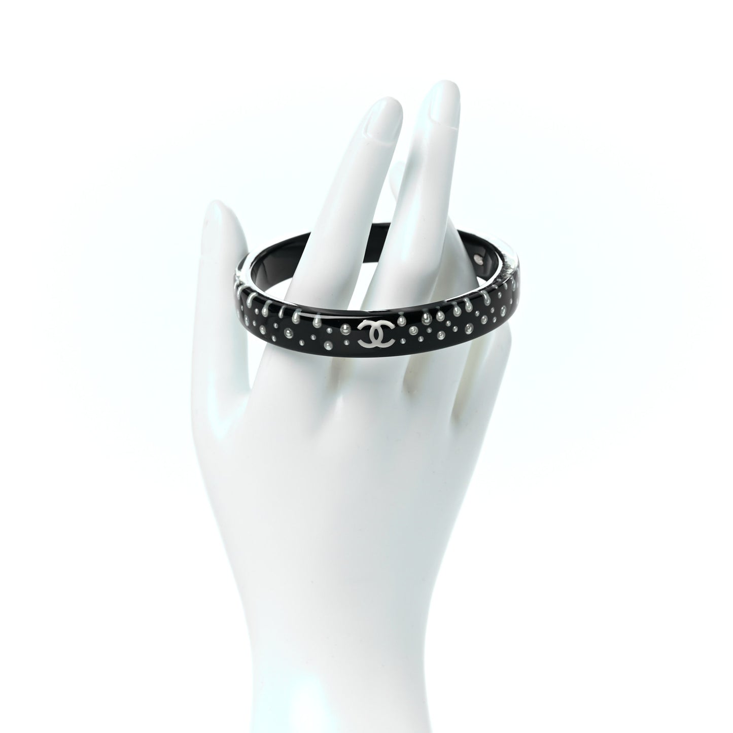 Resin CC Bangle Black