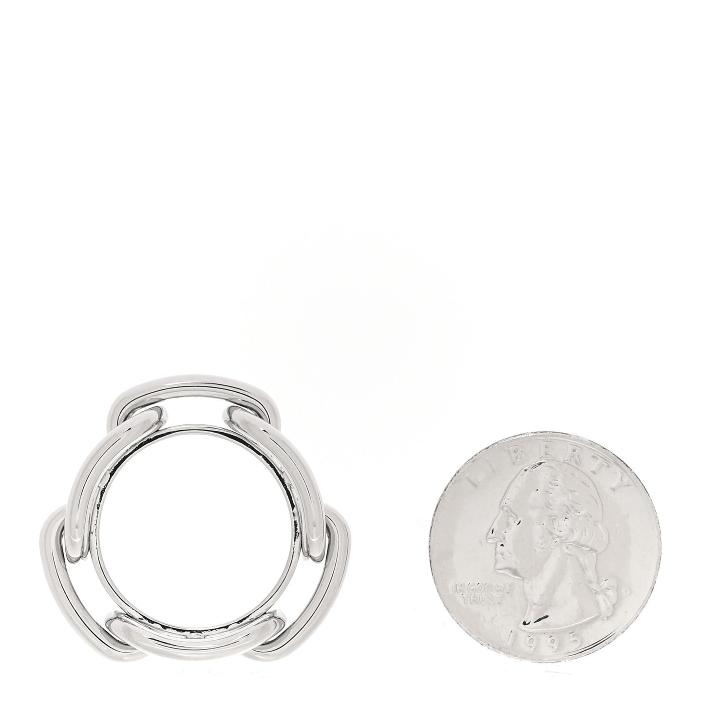 Palladium Regate Scarf Ring