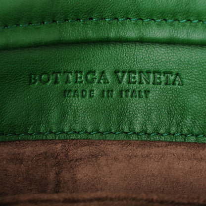 Bottega Veneta Nappa Intrecciato Turnlock Clutch Green 6 of 7
