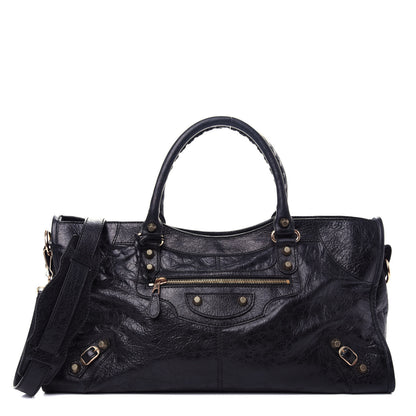 Balenciaga Agneau Giant 12 Rose Gold Hardware Part Time Black 1 of 11