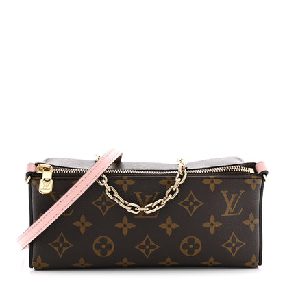 Louis Vuitton Monogram Bloom Pouch Rose Jasmin 1 of 8
