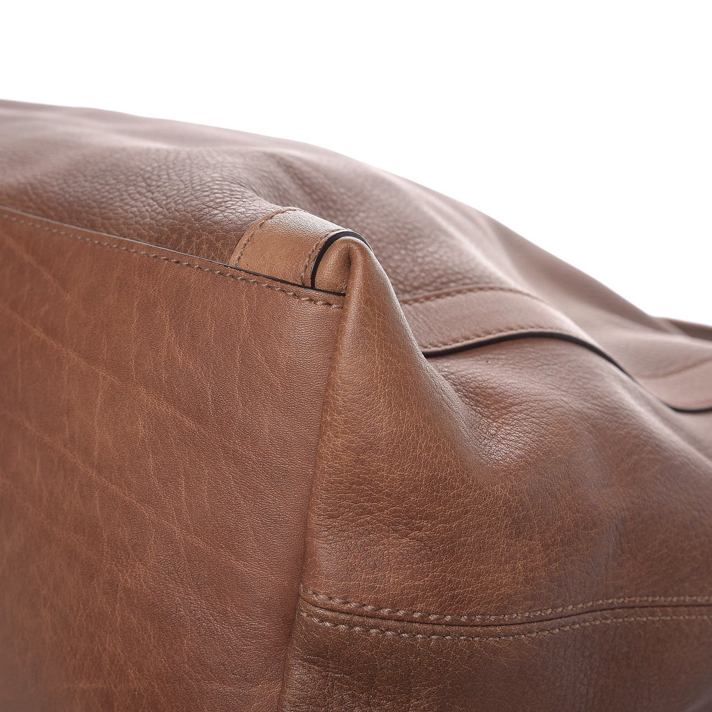 Pebbled Calfskin Large Miss GG Top Handle Bag Light Cuir