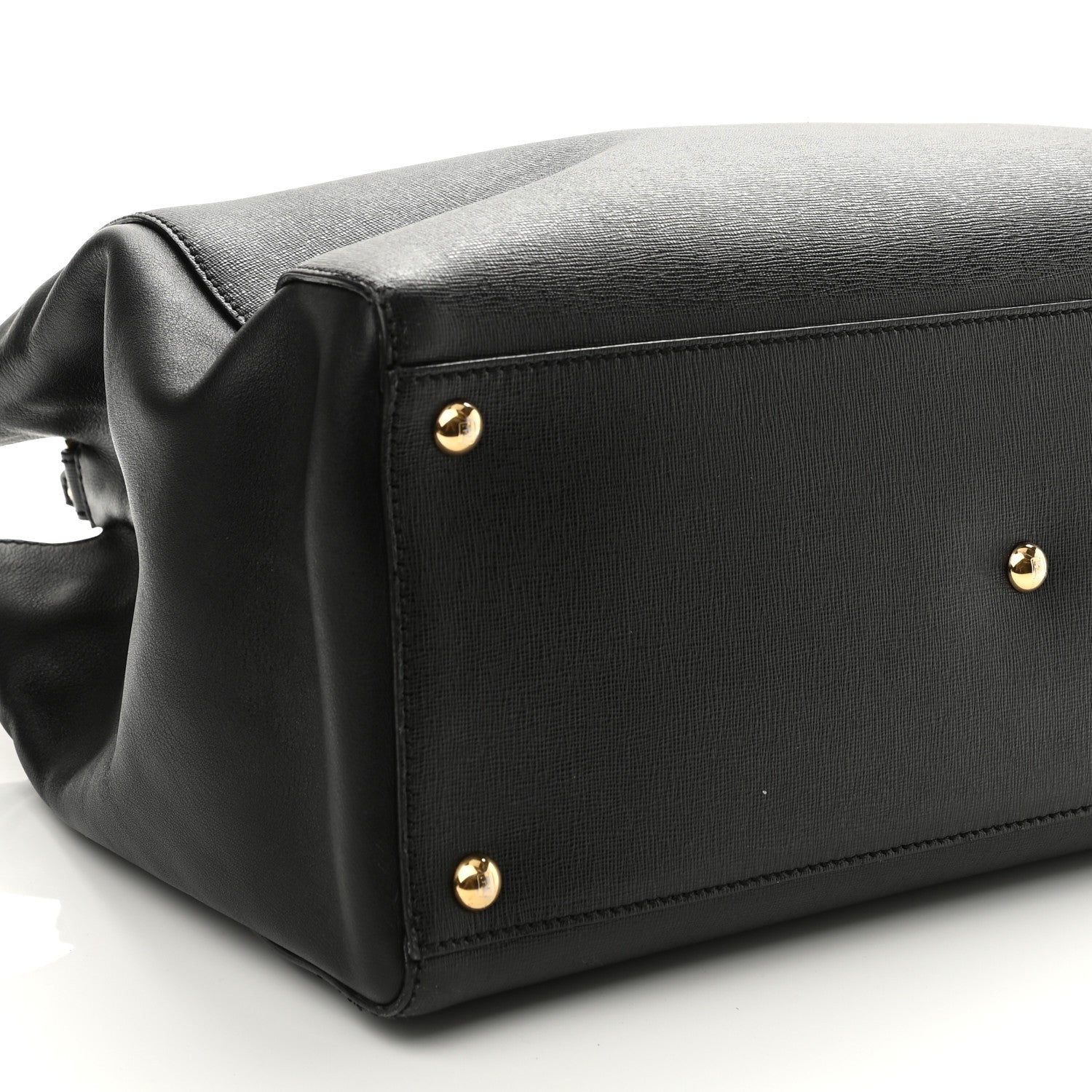 Fendi Vitello Elite Regular 2Jours Tote Black 9 of 10
