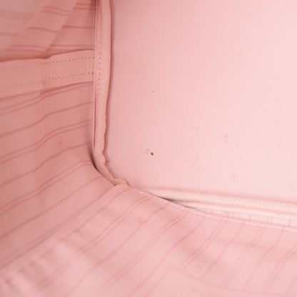 Louis Vuitton Damier Ebene Neo Neverfull MM Rose Ballerine 12 of 18