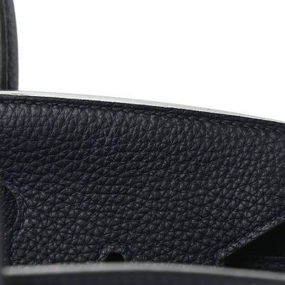 Hermes Togo Birkin 25 Bleu Nuit 13 of 13